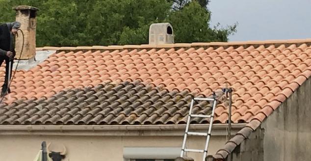 Nettoyage toiture, entretien de toiture, Montpellier