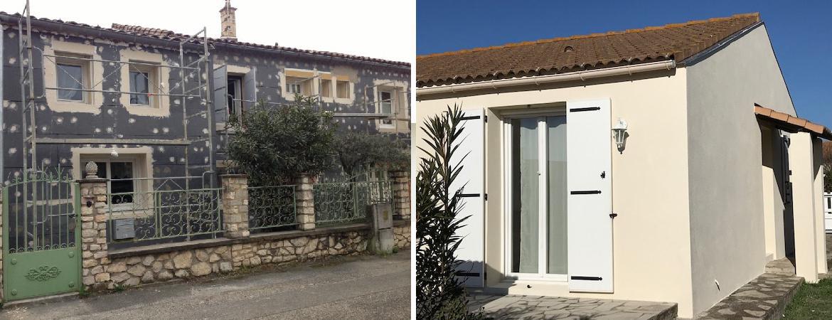 Isolation thermique par l' extérieur, Montpellier