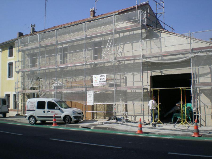 Ravalement de façades, Montpellier, Saint jean de Vedas