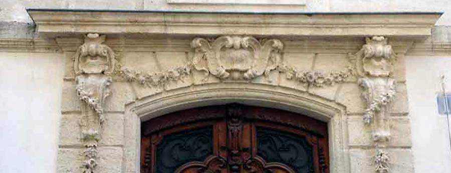 Restauration de pierre, façades, Montpellier