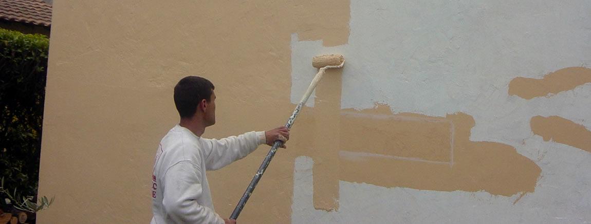 Peinture de façades, Montpellier, St Jean de Védas