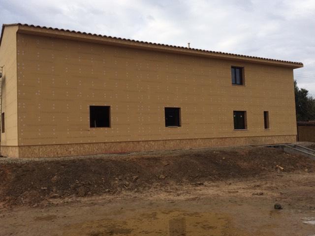 Enduit de façade Maison ossature Bois, Montpellier